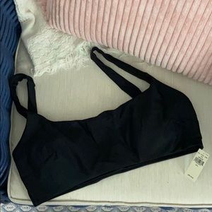 Aerie black swim top